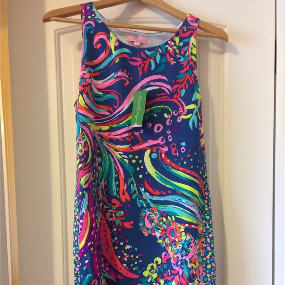 jackie silk shift dress